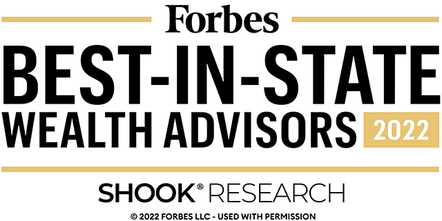Forbes Best-In-State Wealth Advisors 2022 Shook Research 2022 Forbes LLC Used with permission