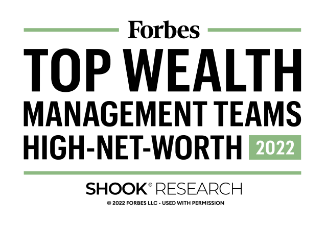 Forbes Top Wealth Management Teams High-Net-Worth 2022 Shook Research 2022 Forbes LLC Used with permission