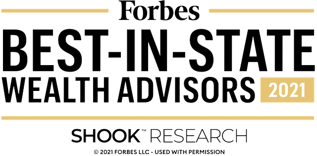 Forbes Best-In-State Wealth Advisors 2021 Shook Research 2021 Forbes LLC Used with permission